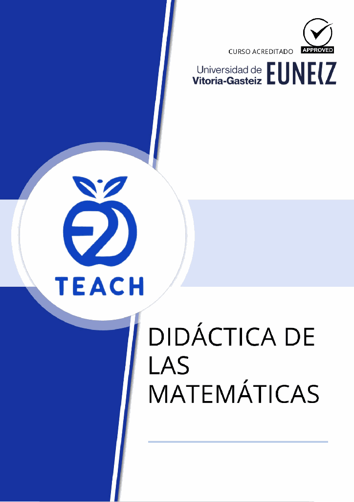 DIDÁCTICA DE LAS MATEMÁTICAS
